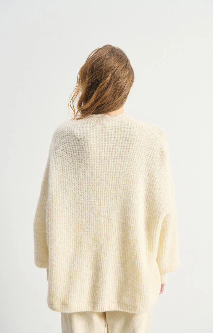 American Vintage Women's Cardigan East | Mother Of Pearl - Image 3
