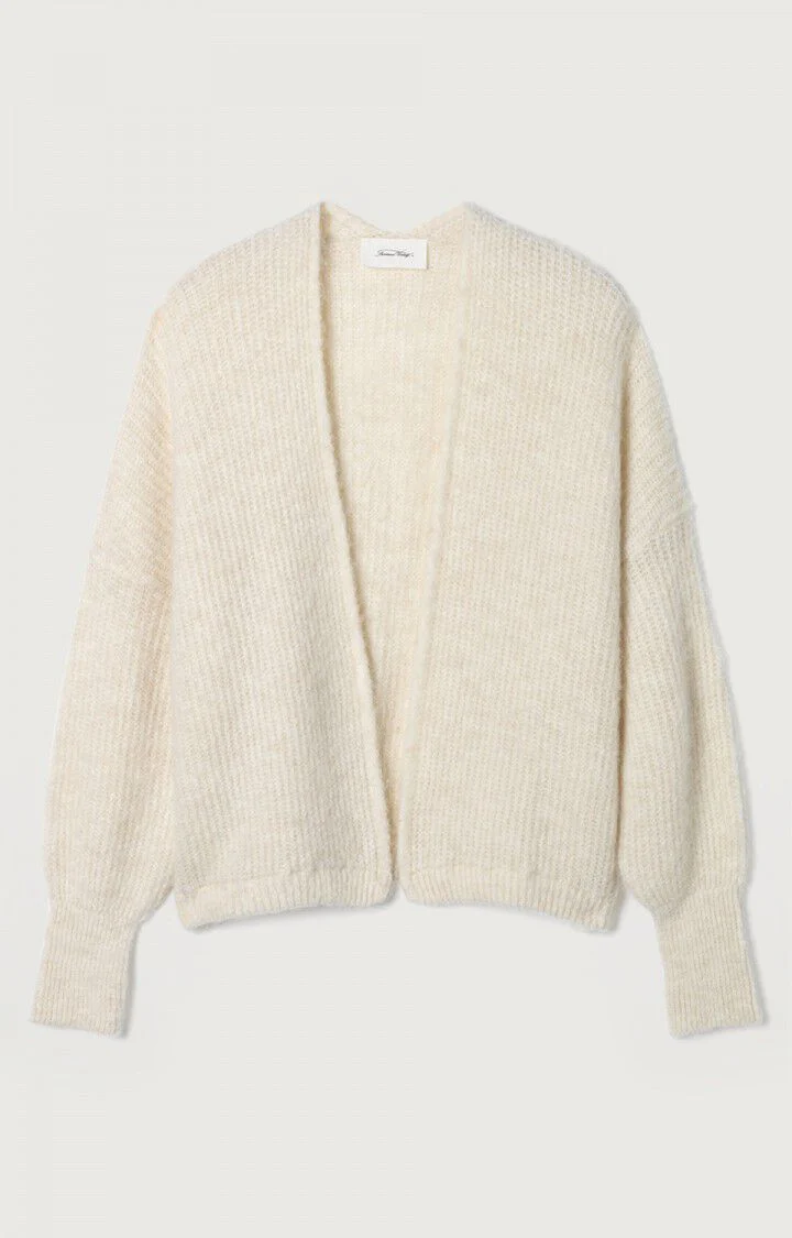American Vintage Women's Cardigan East | Mother Of Pearl - Image 6