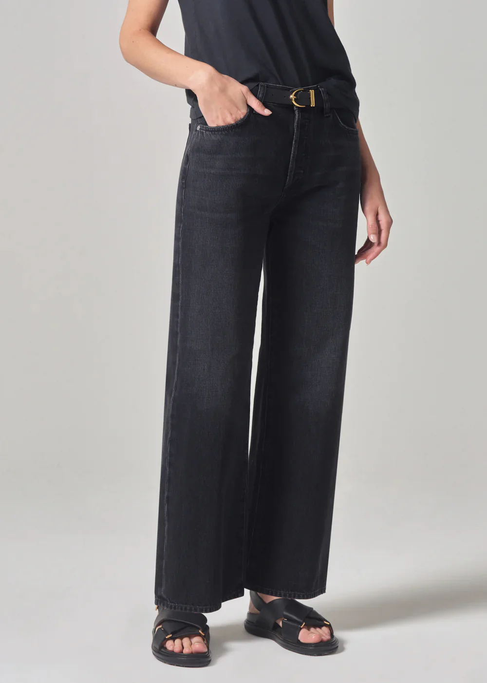 Citizens of Humanity Annina High Rise Wide Leg 30" | Prophecy - Image 4