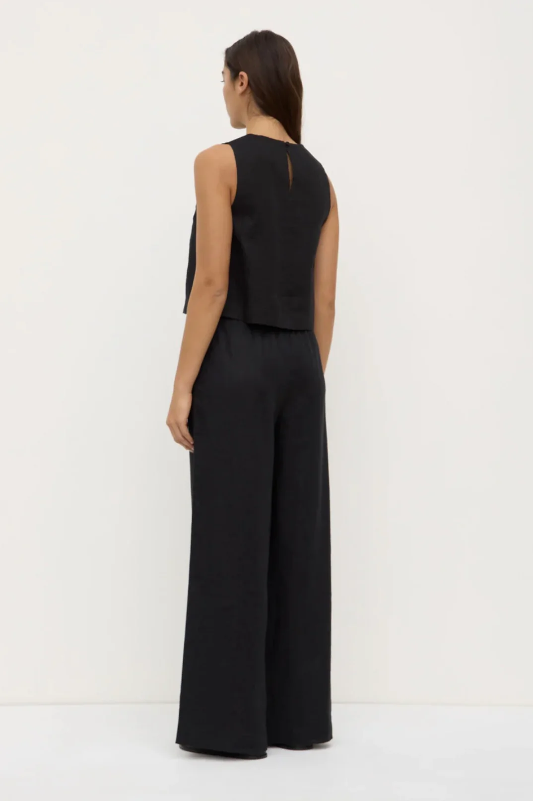 Assembly Label Everyday Linen Pant | Black - Image 4
