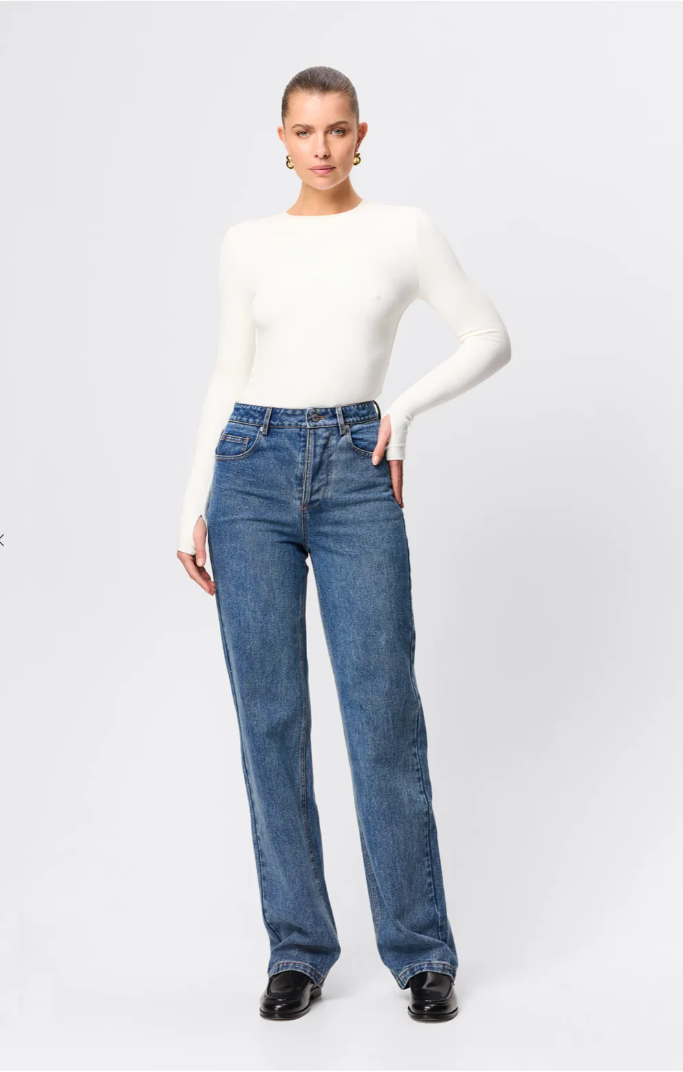 Mossman Brooklyn Top | White - Image 4